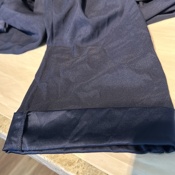 French rendezvous vous Montaigne jumpsuit size 14 color dark navy 96%polyester 4 - Picture 3 of 5